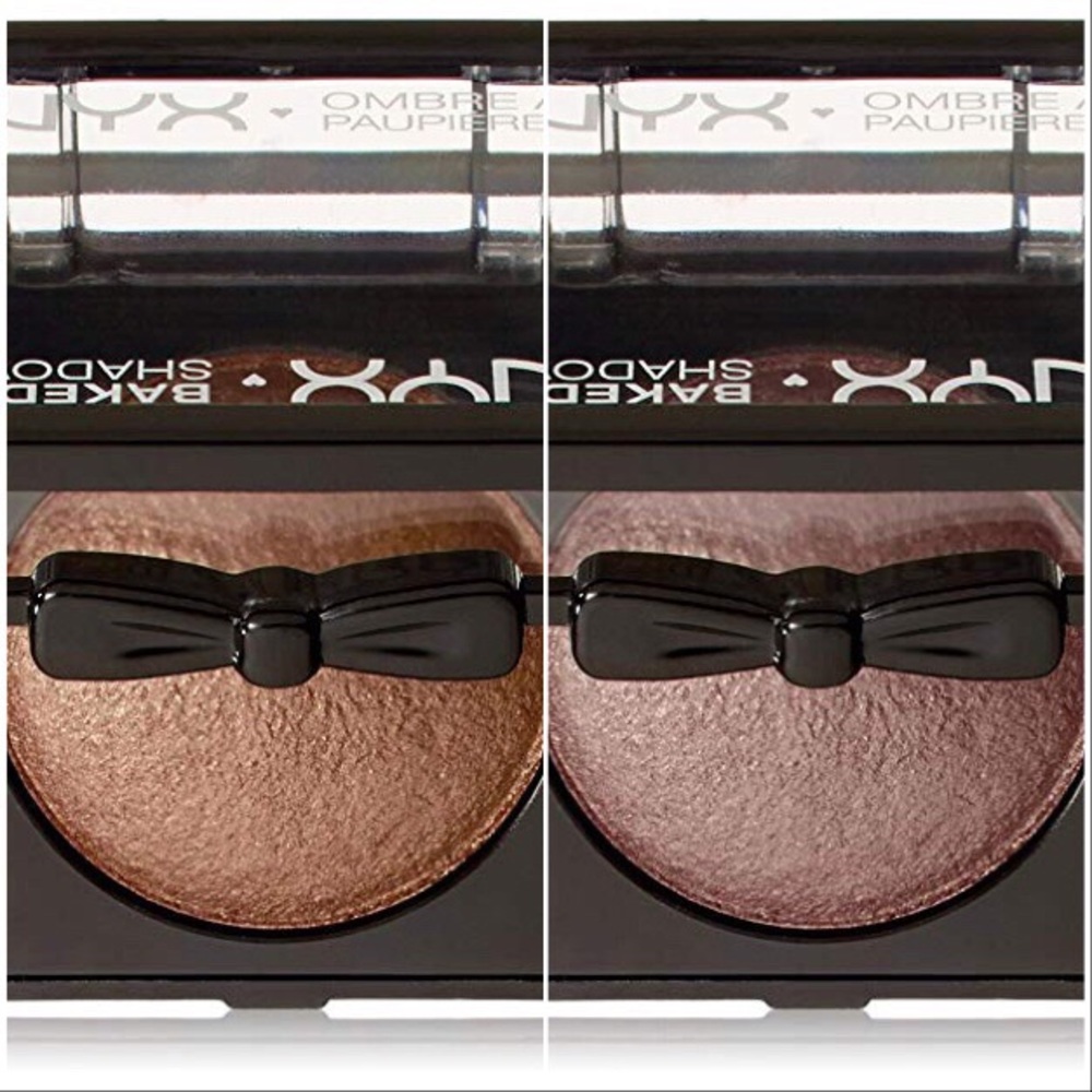 Nyx Baked Shadow Vesper and Carmella